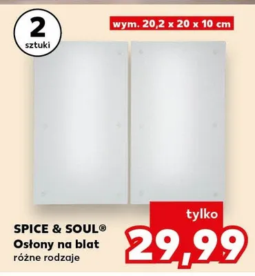 Osłony na blat Spice & Soul promocja w Kaufland