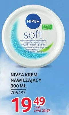 Krem Nivea nawilżający 300 ml promocja w Selgros