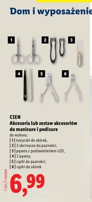Nożyczki do skórek Cien promocja w Lidl