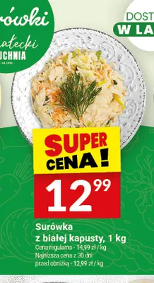 Surówka z białej kapusty Białecki Kuchnia promocja w Twój Market