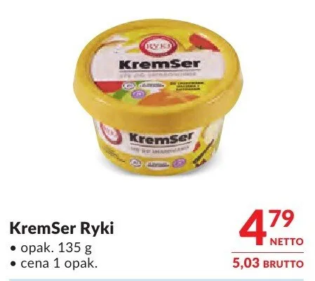 Kremšer Ryki promocja w Makro