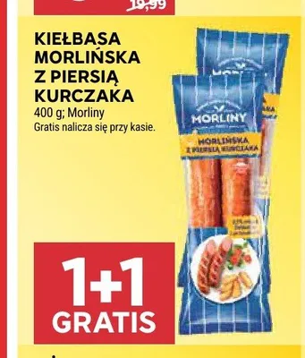 Kiełbasa Morlińska z piersią kurczaka promocja w Stokrotka