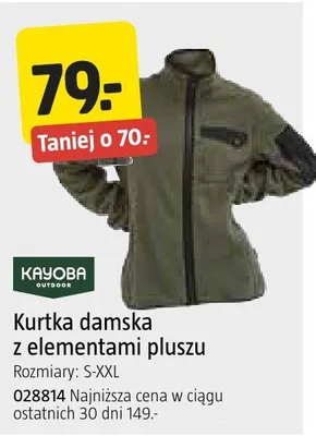 Kurtka damska z elementami pluszu promocja w Jula