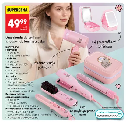 Prostownica promocja w Biedronka