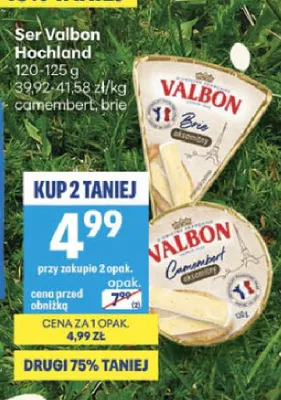 Ser Valbon Hochland promocja w Delikatesy Centrum