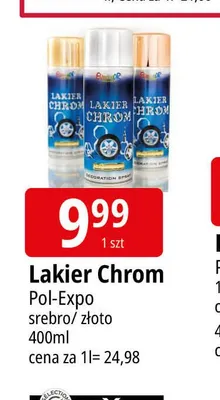 Lakier Chrom Pol-Expo promocja w Leclerc