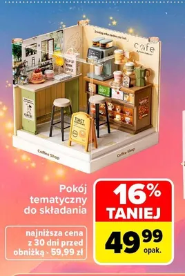 Pokój tematyczny do składania promocja w Carrefour