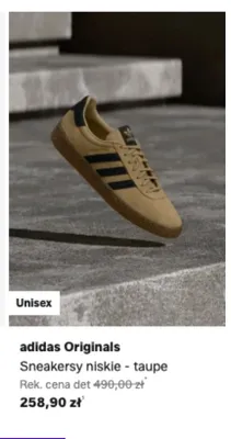 Sneakersy niskie Adidas Originals taupe promocja w Lounge by Zalando