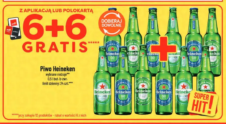 Piwo Heineken Original promocja w POLOmarket
