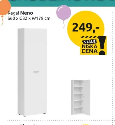 Regał Neno promocja w Black Red White