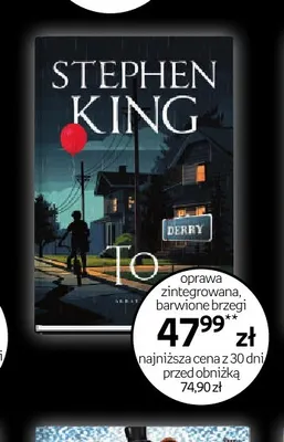 Książka To Stephen King promocja w Empik