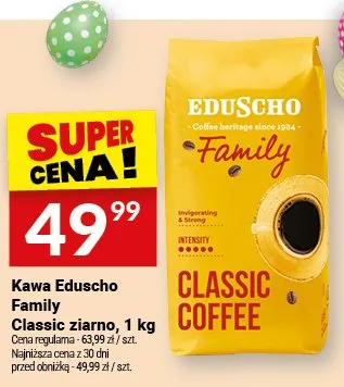 Kawa Eduscho Family Classic czarna promocja w Twój Market