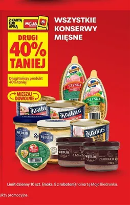 Szynka drobiowa Kraina Wędlin promocja w Biedronka