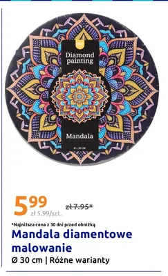 Mandala diamentowe malowanie Craft promocja w Action