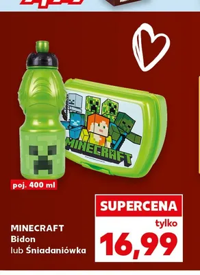 Bidon Minecraft promocja w Kaufland