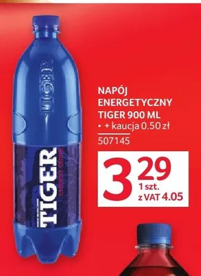 Napój energetyczny Tiger 900ml promocja w Selgros