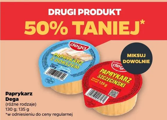 Paprykarz (różne rodzaje) promocja w Netto