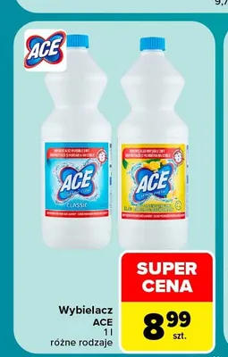 Wybielacz ACE Classic promocja w Carrefour Market