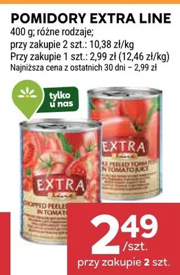 Pomidory Extra Line promocja w Stokrotka