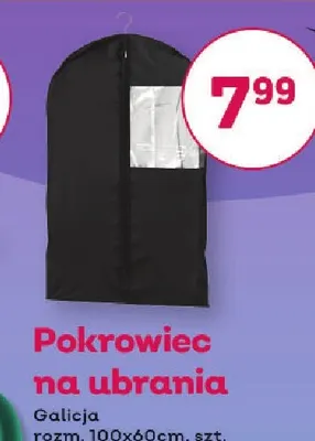Pokrowiec na ubrania Galicja 100x60 cm promocja w Bliski