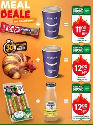 Kit Kat + kawa 400 ml promocja w Żabka
