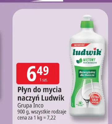 Płyn do mycia naczyń Ludwik promocja w Leclerc