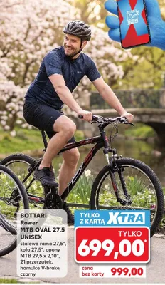 Rower MTB Oval 27.5 Unisex promocja w Kaufland