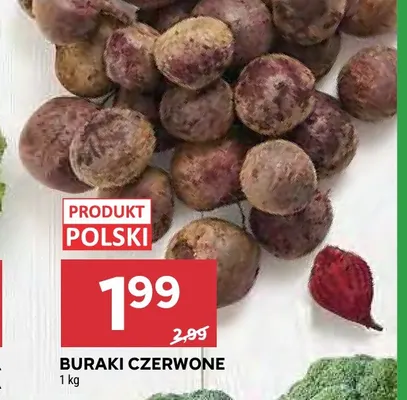 Buraki czerwone promocja w Stokrotka