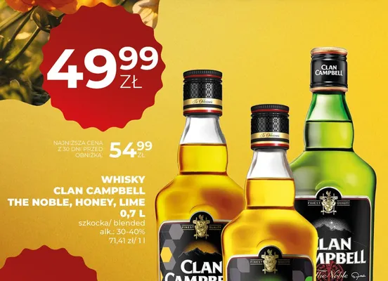 Whisky The Noble promocja w Duży Ben