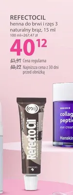 Henna do brwi i rzęs naturalny brąz promocja w Hebe