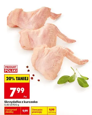 Skrzydełka z kurczaka promocja w Biedronka