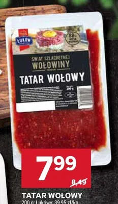 Tatar wołowy Łuków promocja w Stokrotka