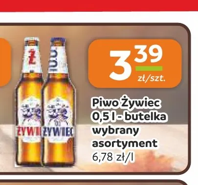 Piwo Żywiec promocja w Społem Częstochowa