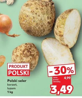 Seler korzeń luzem Kaufland promocja w Kaufland