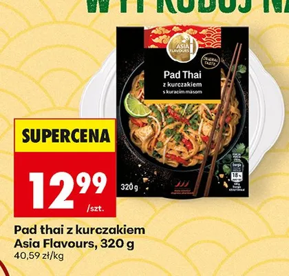 Pad thai z kurczakiem Asia Flavours promocja w Biedronka