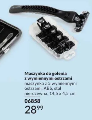 Maszynka do golenia z wymiennymi ostrzami Avon promocja w AVON