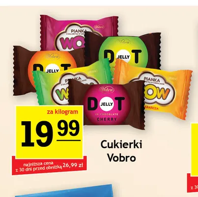 Cukierki Vobro promocja w Gram Market