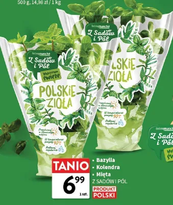 Mięta Z Sadów i Pół promocja w Intermarche