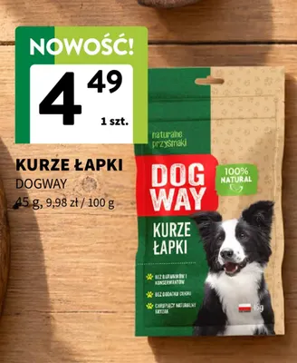 Kurze łapki Dogway promocja w Intermarche
