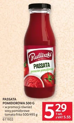 Passata pomidorowa Pudliszki 500 g promocja w Selgros