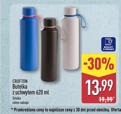 Butelka z uchwytem Crofton promocja w Aldi