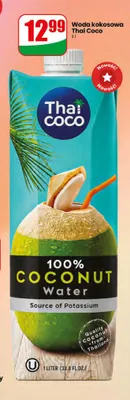 Woda kokosowa Thai Coco promocja w Dino