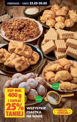 Ciastka na wagę promocja w Biedronka