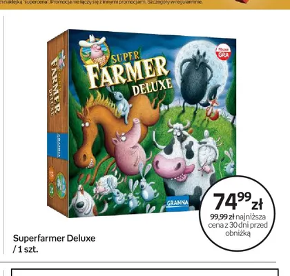 Gra Superfarmer Deluxe Granna promocja w Empik