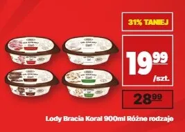 Lody Bracia Koral promocja w API Market