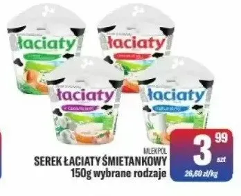 Serek Łaciaty śmietankowy promocja w Tomi Markt
