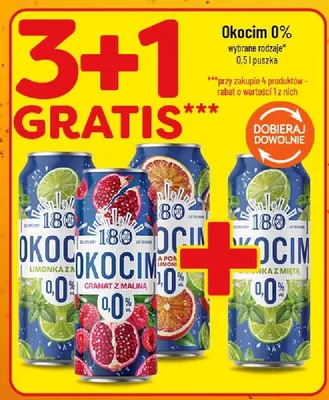 Napój Okocim 0% wybrane rodzaje promocja w POLOmarket