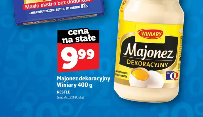 Majonez dekoracyjny Winiary promocja w TOPAZ