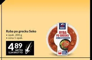 Ryba po grecku Seko promocja w Makro