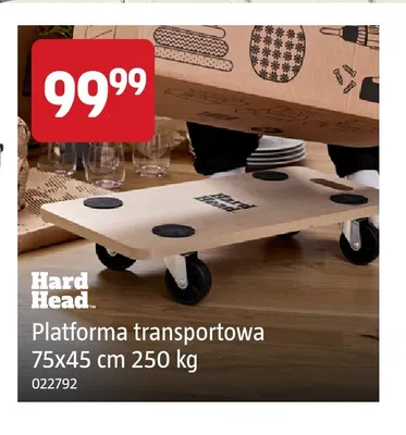 Platforma transportowa Hard Head promocja w Jula